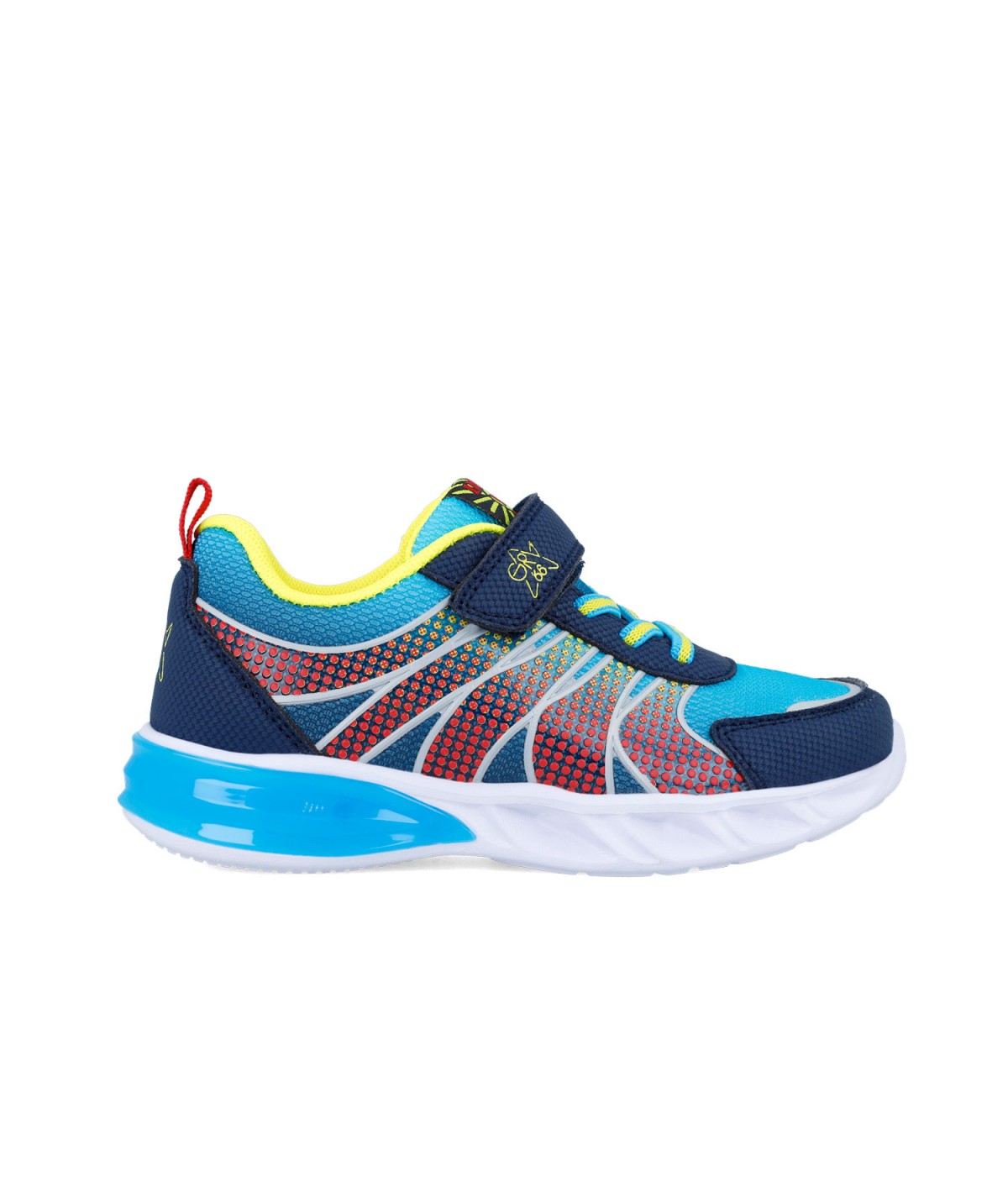 Baskets lumineuses bleu...