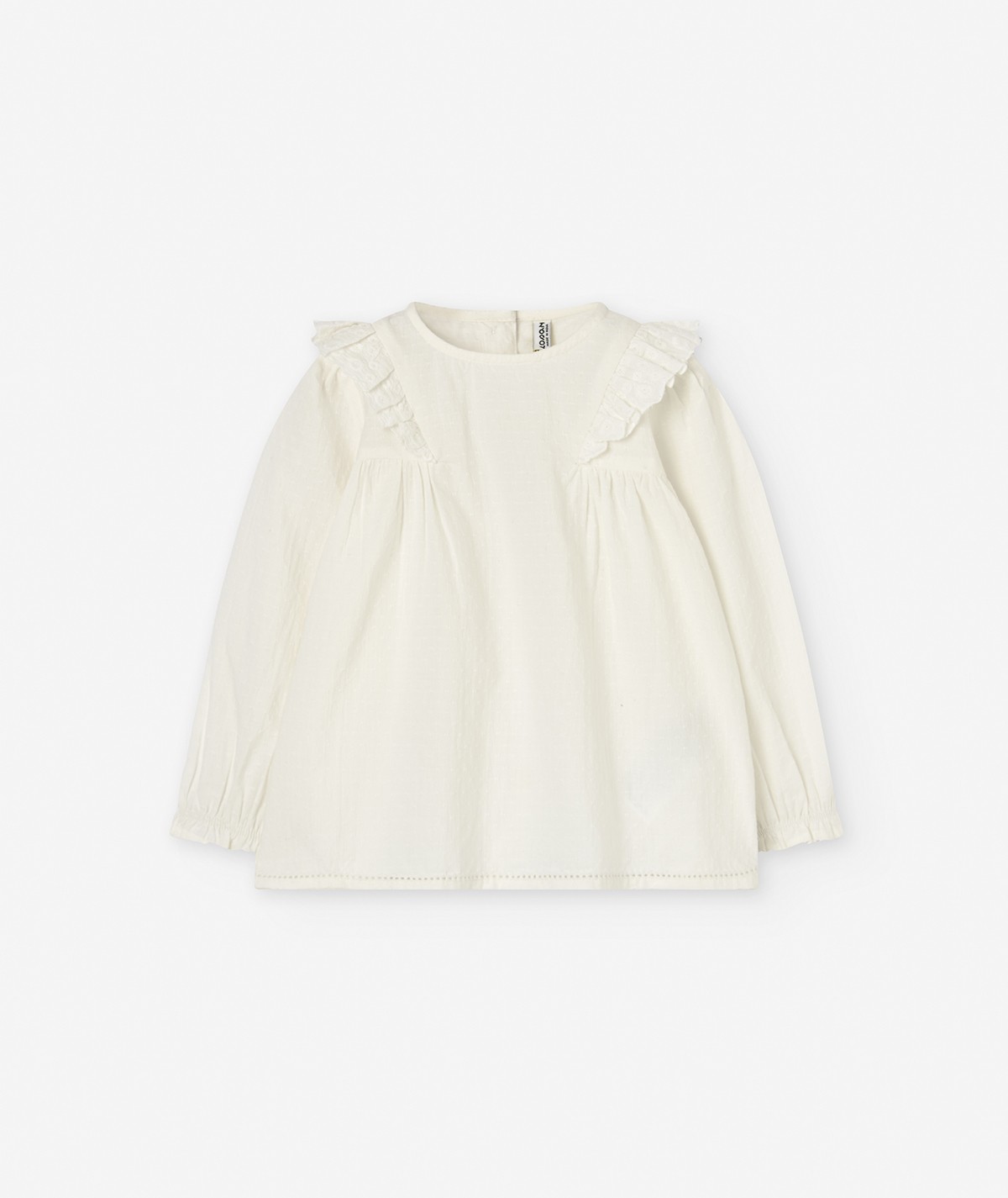 Chemise en voile écru