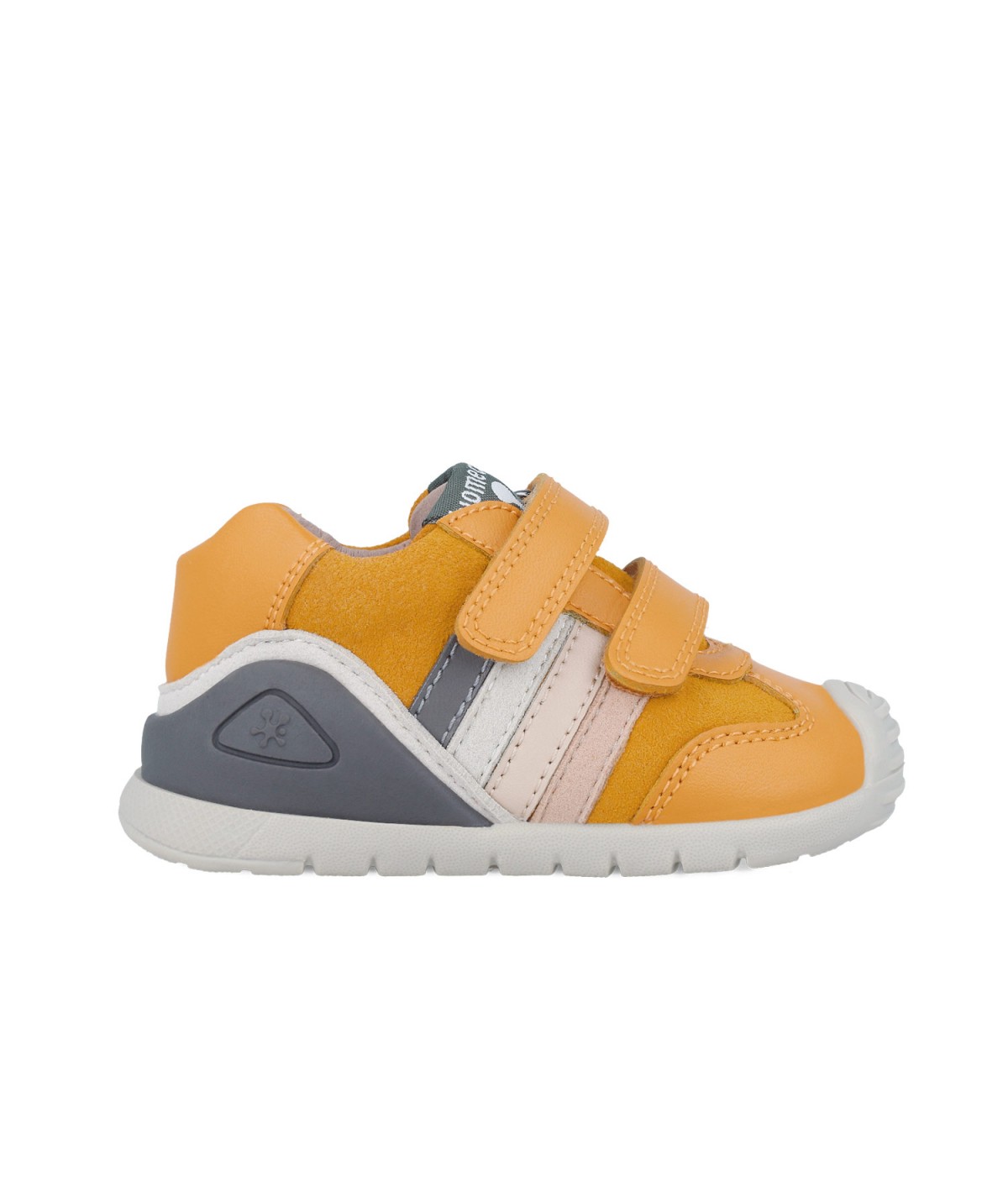 Baskets premiers pas moutarde