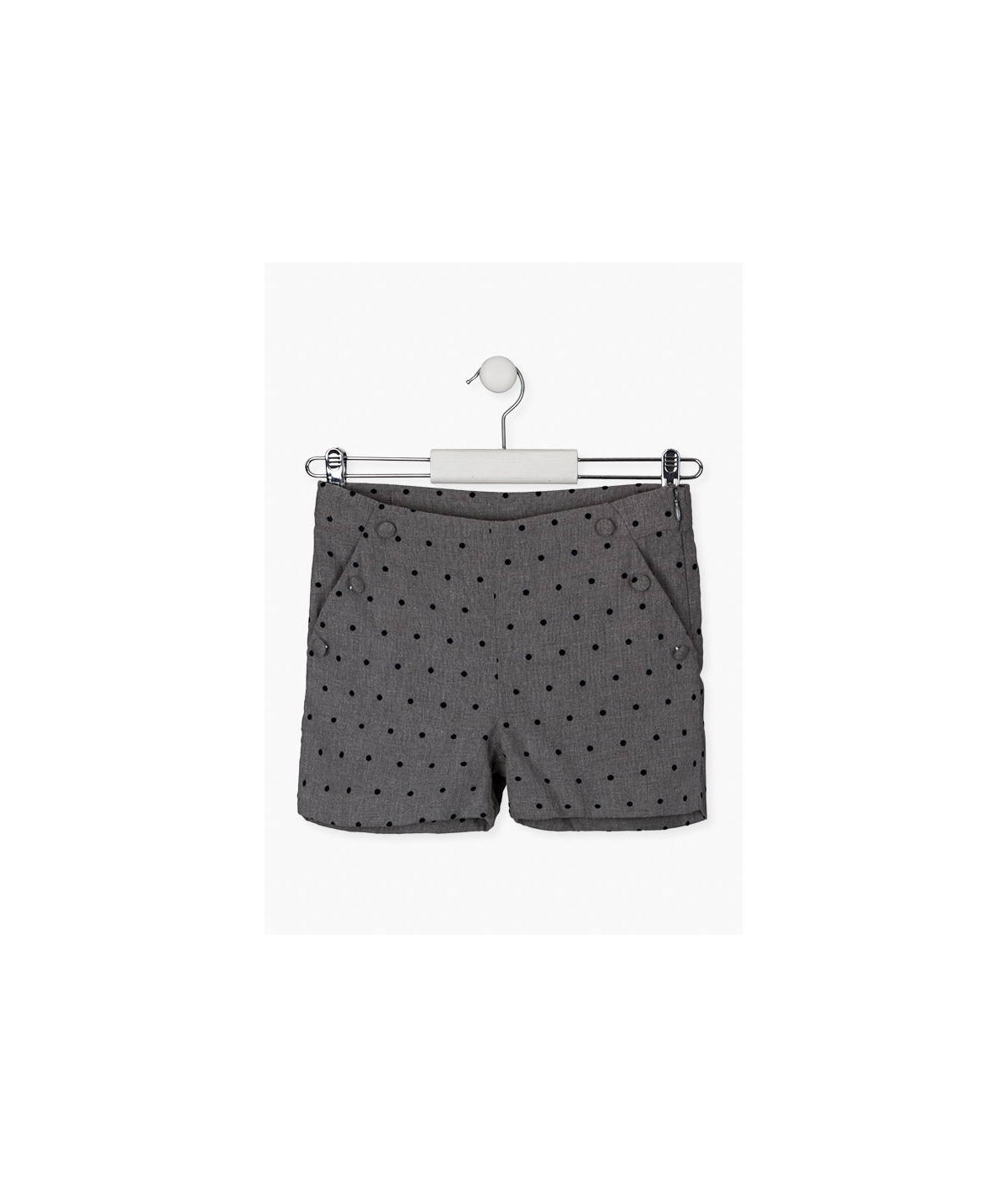 Short en gris