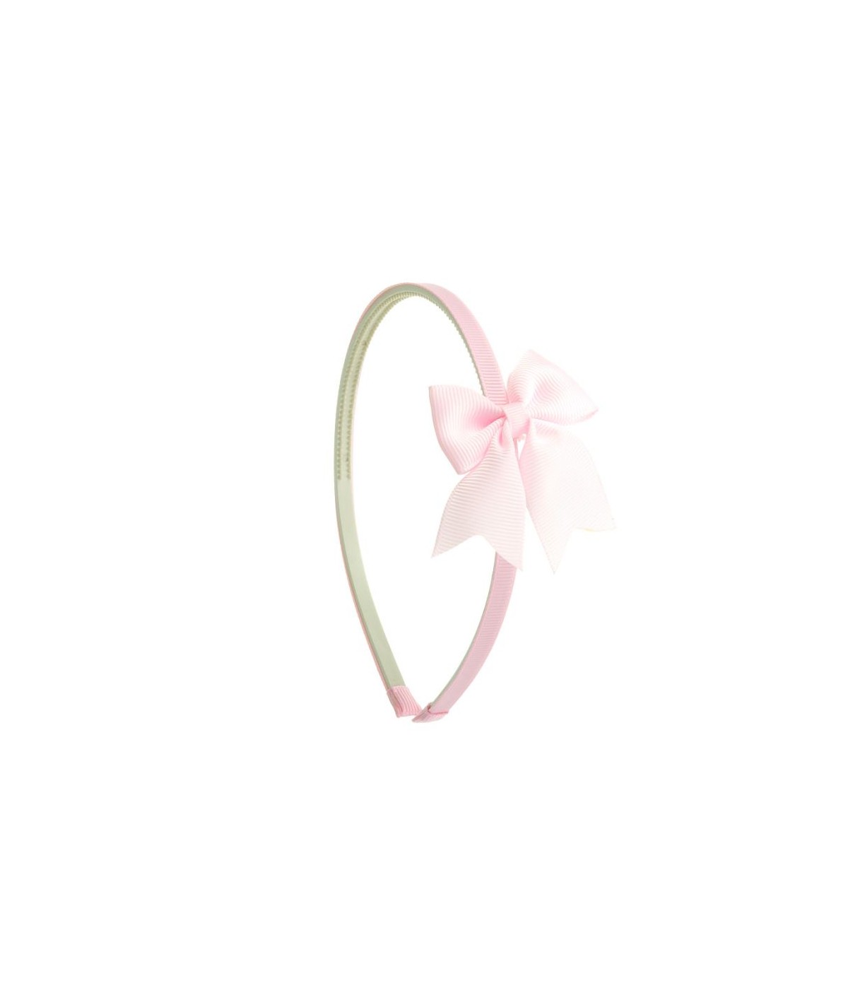 Serre-tête avec nœud rose