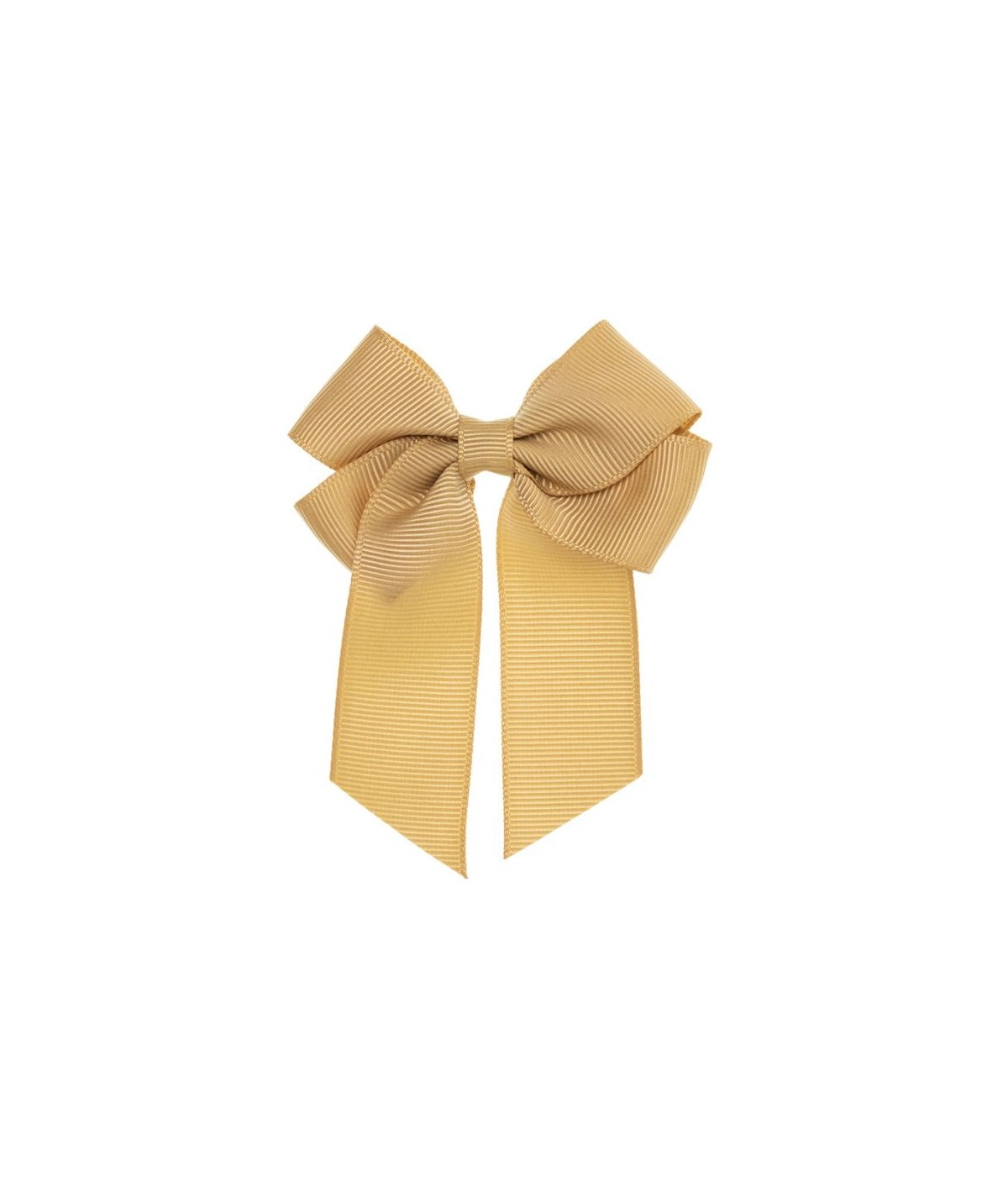 Ruban avec pince en jaune