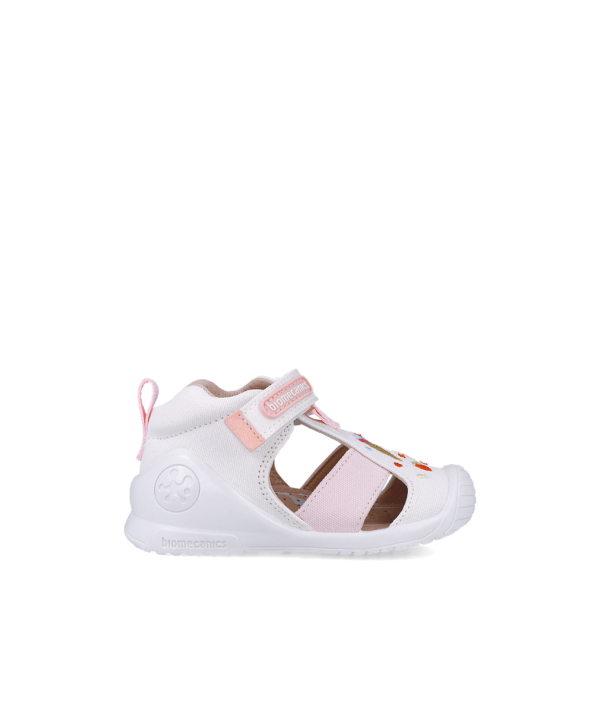 Sandale-fille-blanche