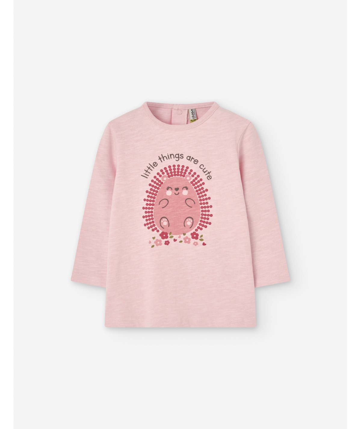 T-shirt en jersey rose clair