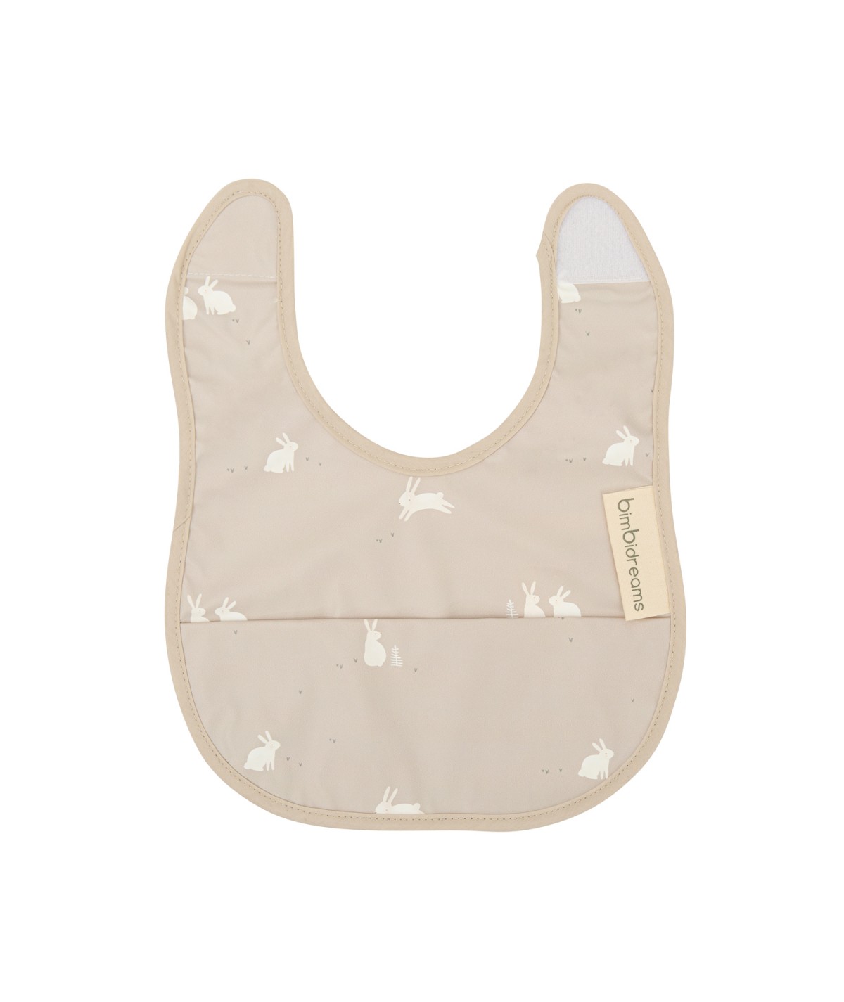 Bavoir Bébé 31x31 cm – Gris...