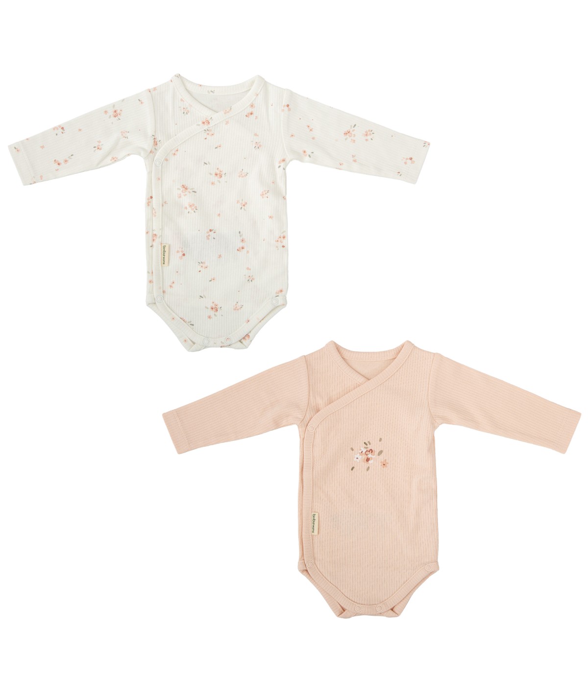 Pack 2 bodies bébé manches...