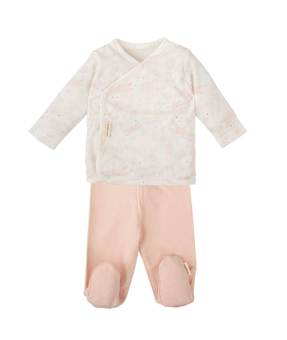Gilet et guêtres bébé – Rose