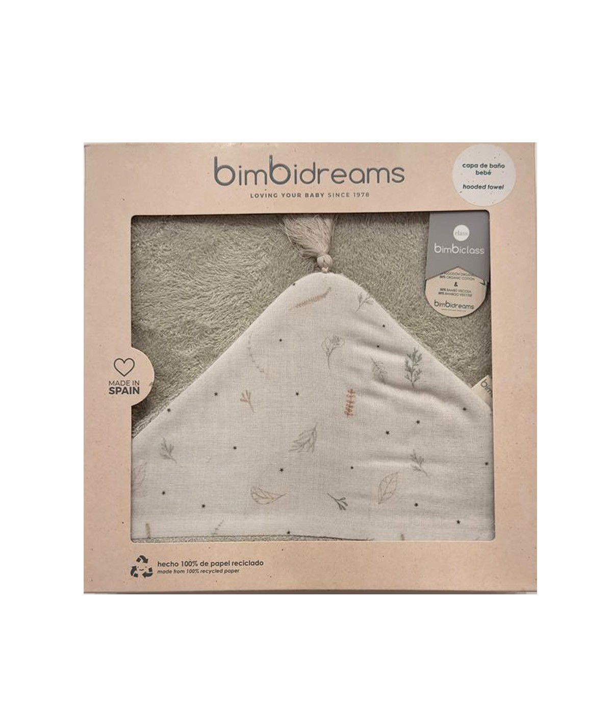 Cape de Bain Bébé 100x100...