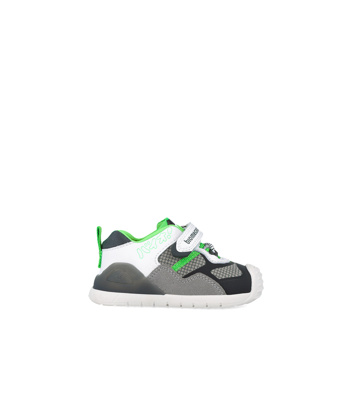 Baskets vert et blanc pour...