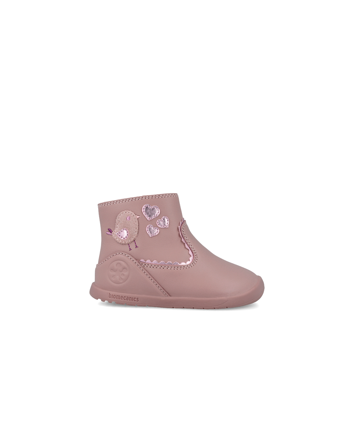 Bottine rose chic pour fille