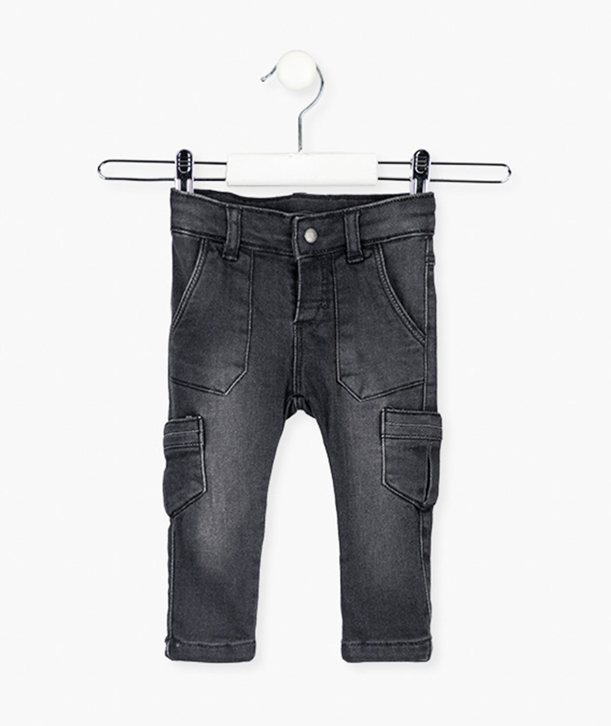 Pantalon multi-poches noir