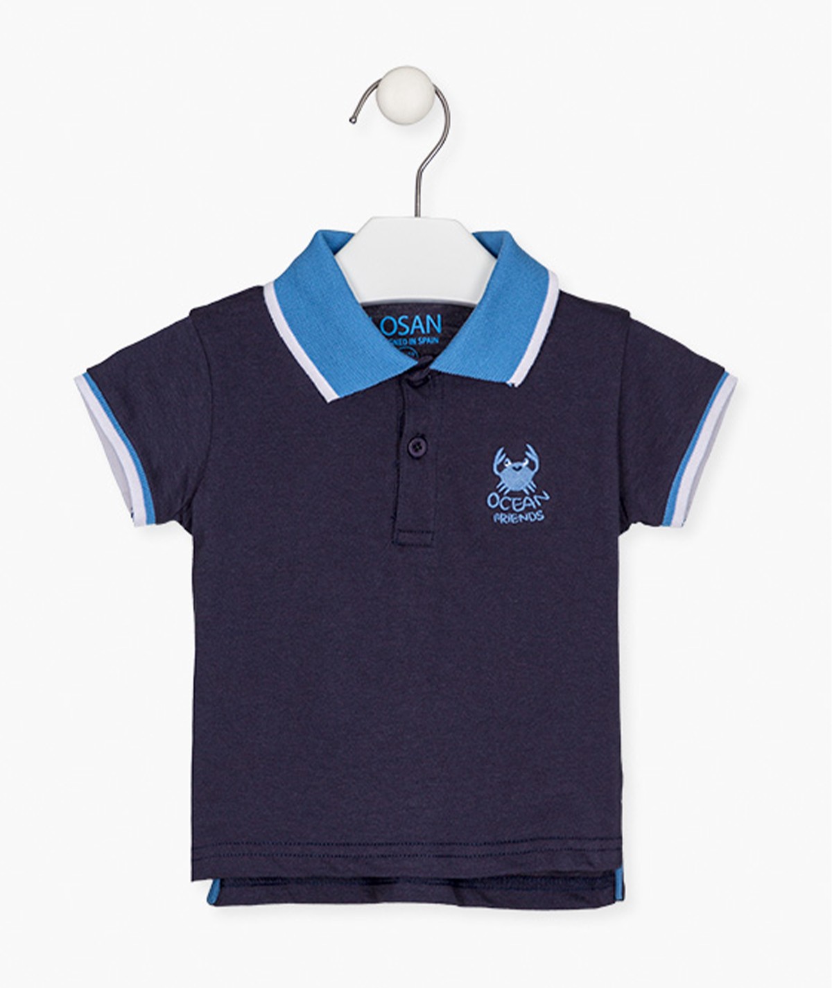 Polo à manches courtes avec...