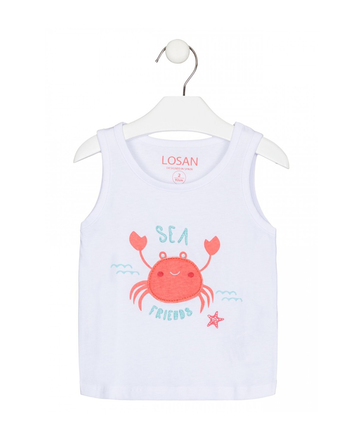 T-shirt sans manches avec...