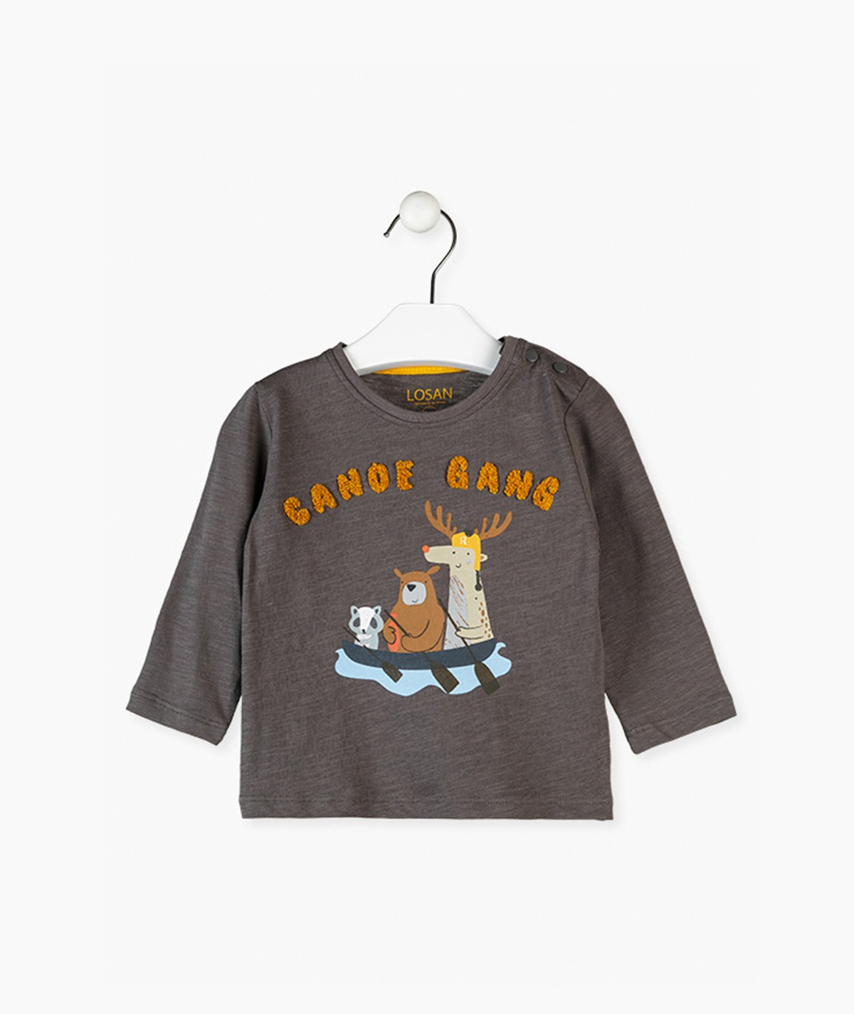 T-shirt chandail gris