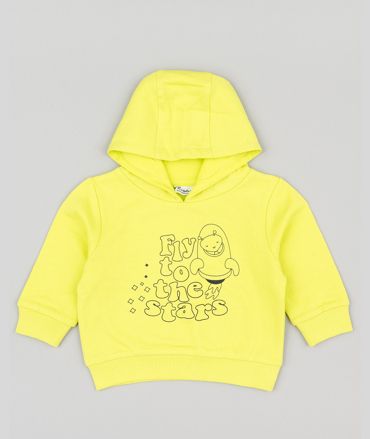 Sweat à capuche vert clair