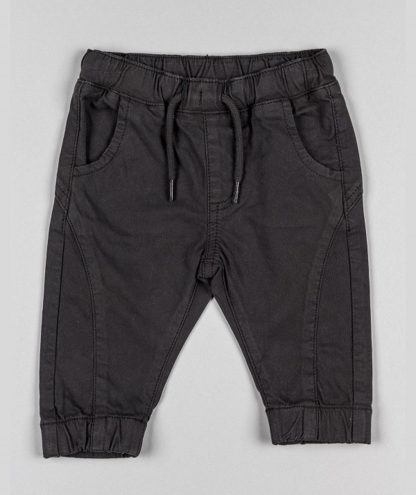 Pantalon Dobby noir