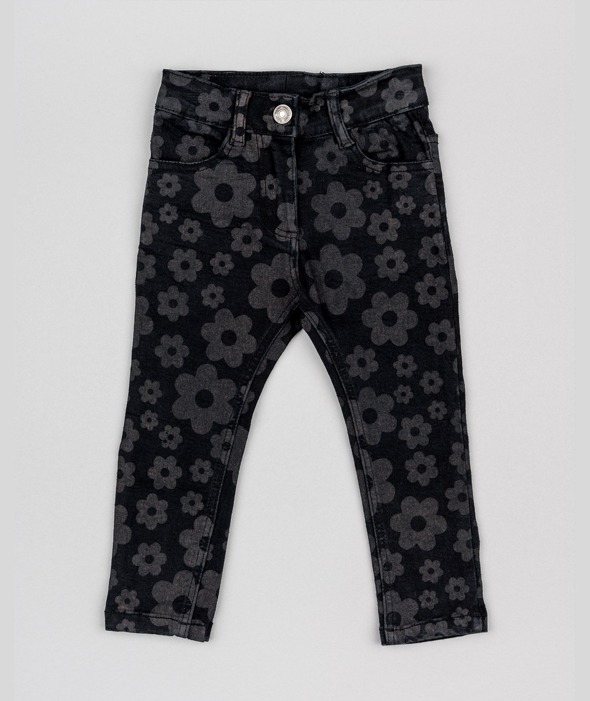 Pantalon en sergé noir