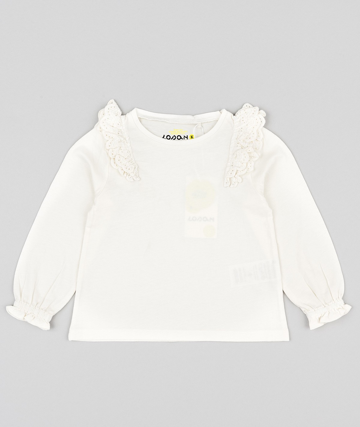 T-shirt en jersey écru