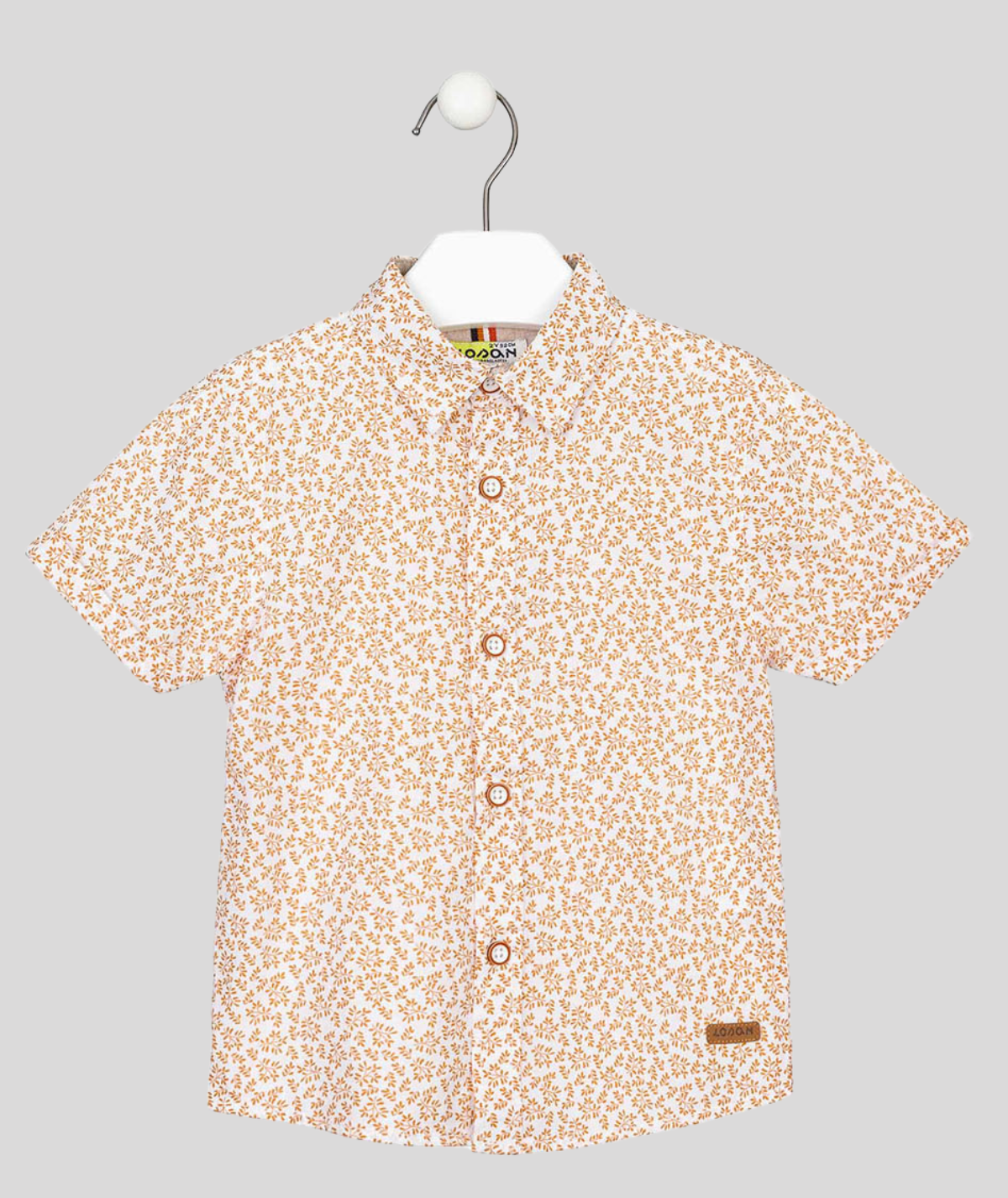 Chemise en coton imprimé