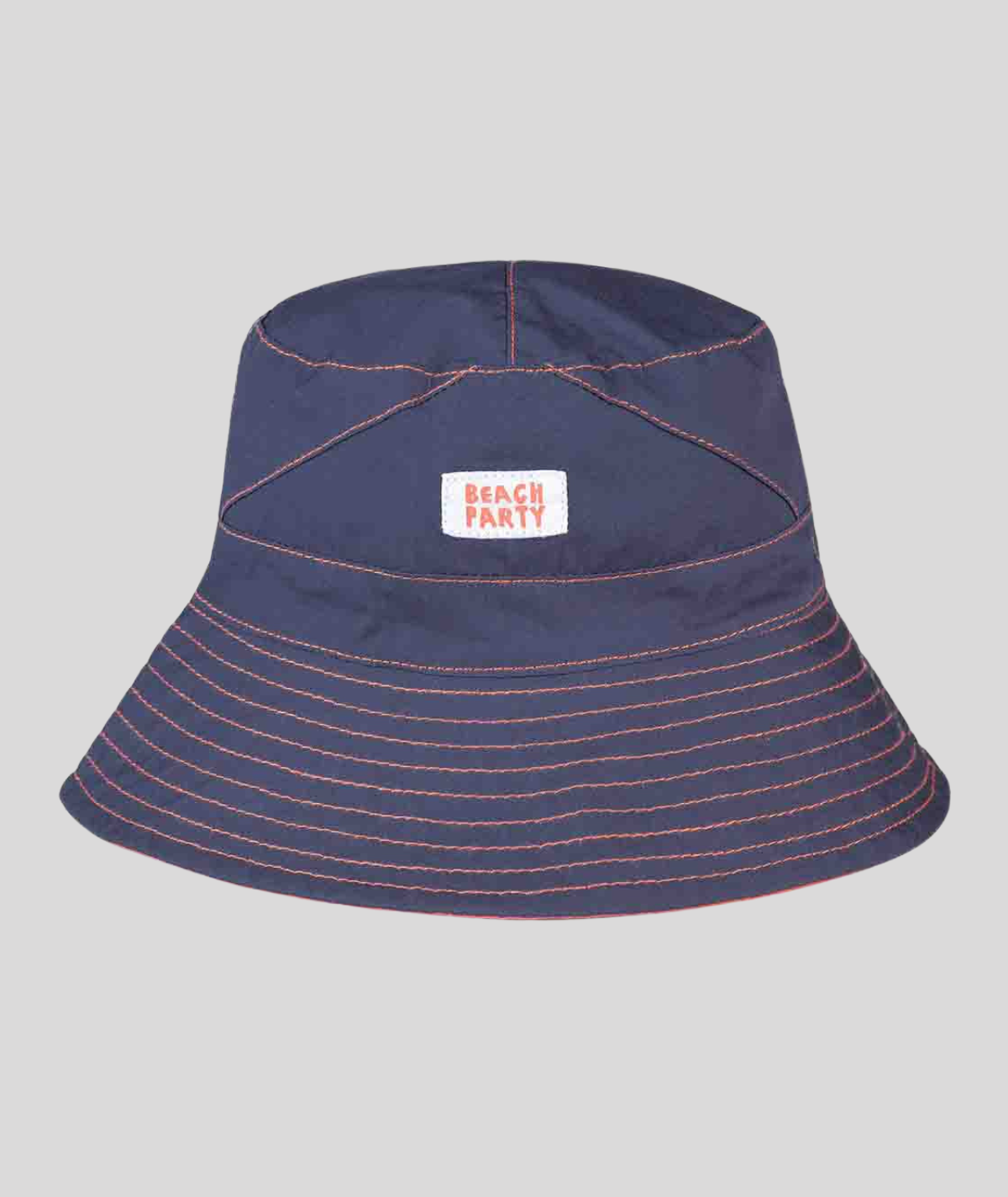 Chapeau réversible bleu nuit