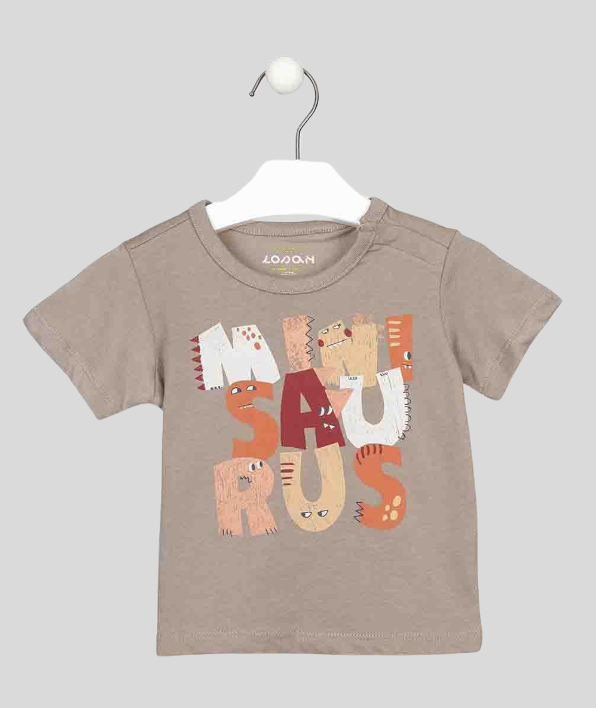 T-shirt en jersey marron