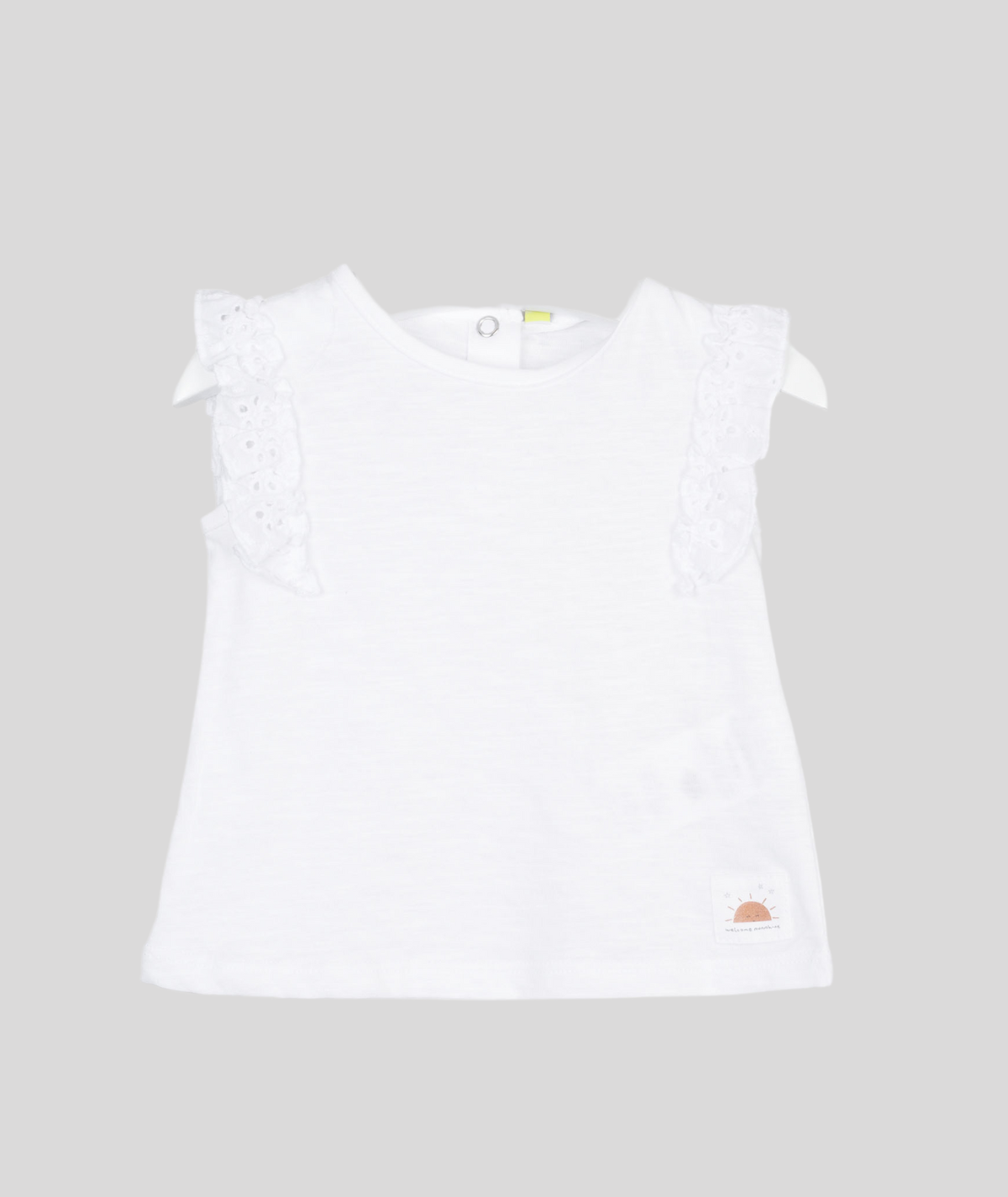 T-shirt en jersey blanc