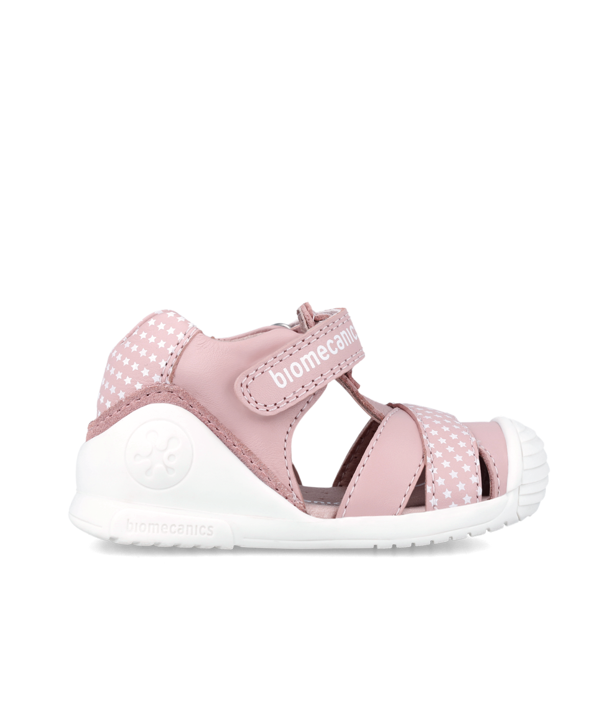 sandale étoiles rose