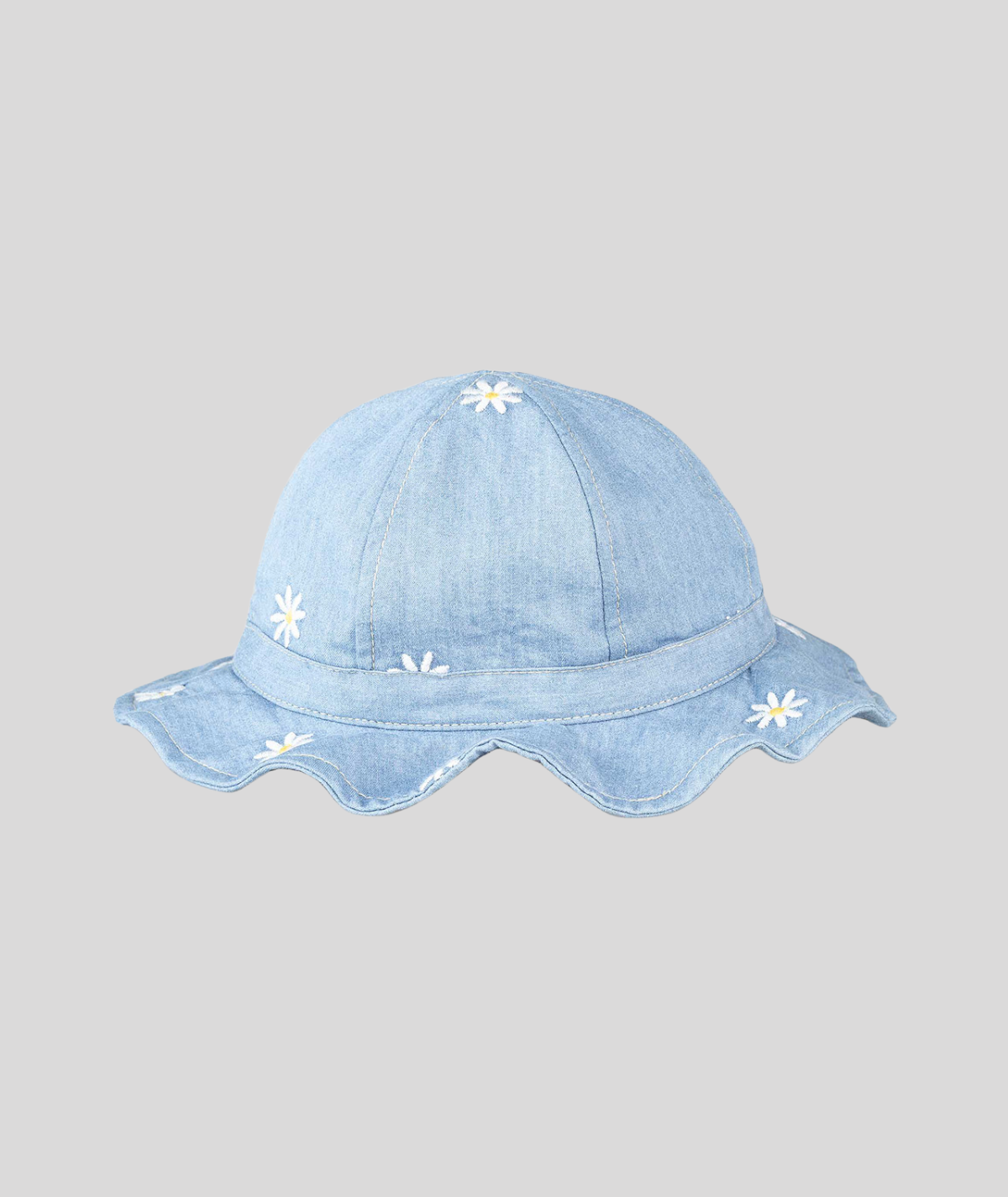 Chapeau en denim bleu